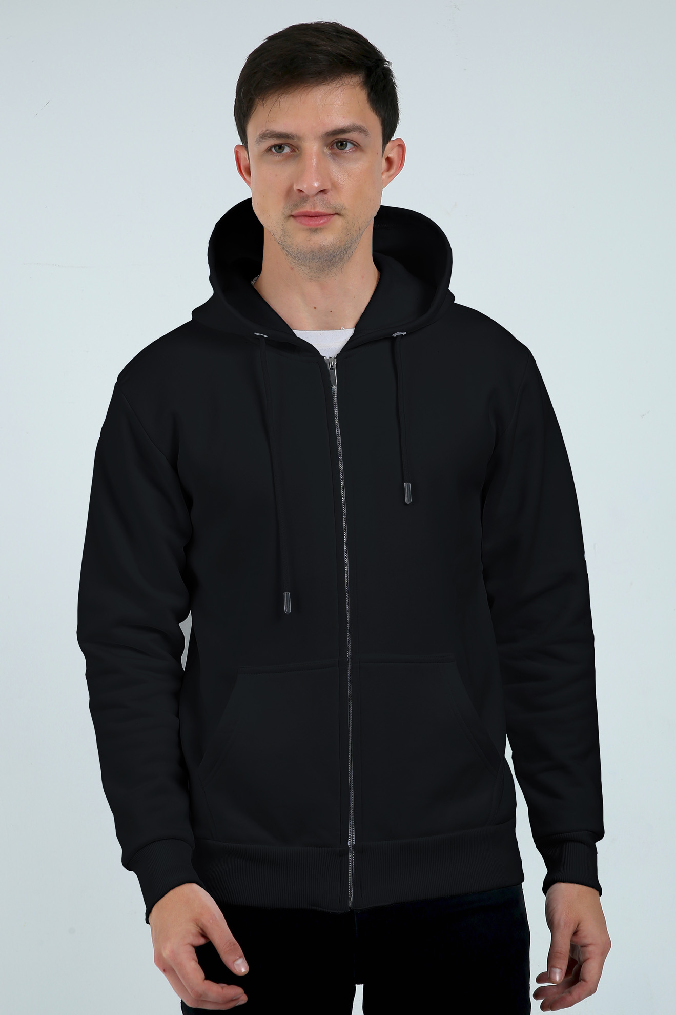 Unisex Zipper Hoodie